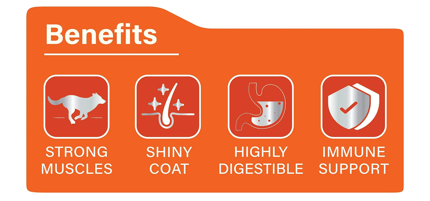 CANIFIT Adult Dog Food (Chicken) 3 KG- Chicken Food for Dogs, Helps Build Strong Muscles & Shiny Coat for Your Dog- Dog Dry Food for All Breed Sizes. CANIFIT