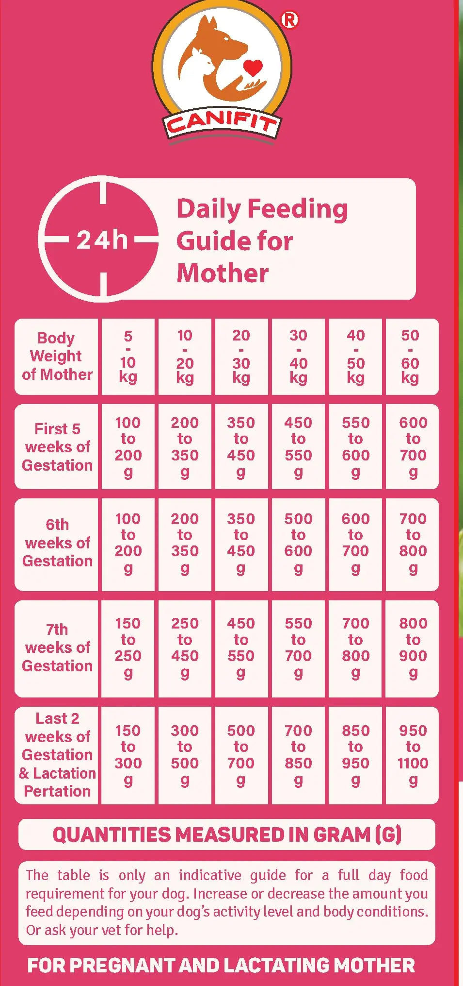 CANIFIT Stater for Mother & Puppy 3 KG CANIFIT