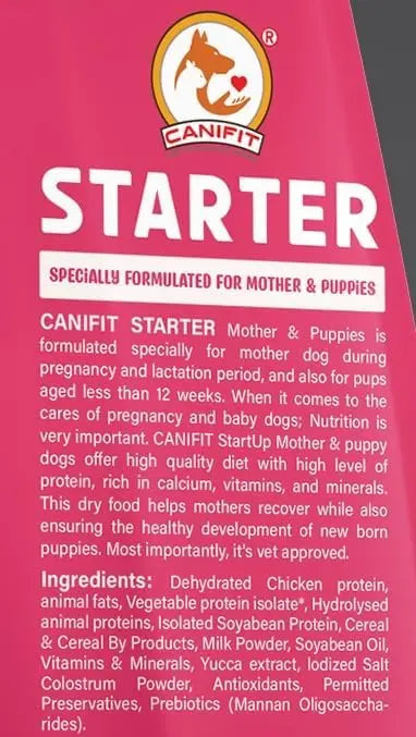 CANIFIT Stater for Mother & Puppy| Fresh Ingredients| Complete Balanced Food| 1.1 KG CANIFIT