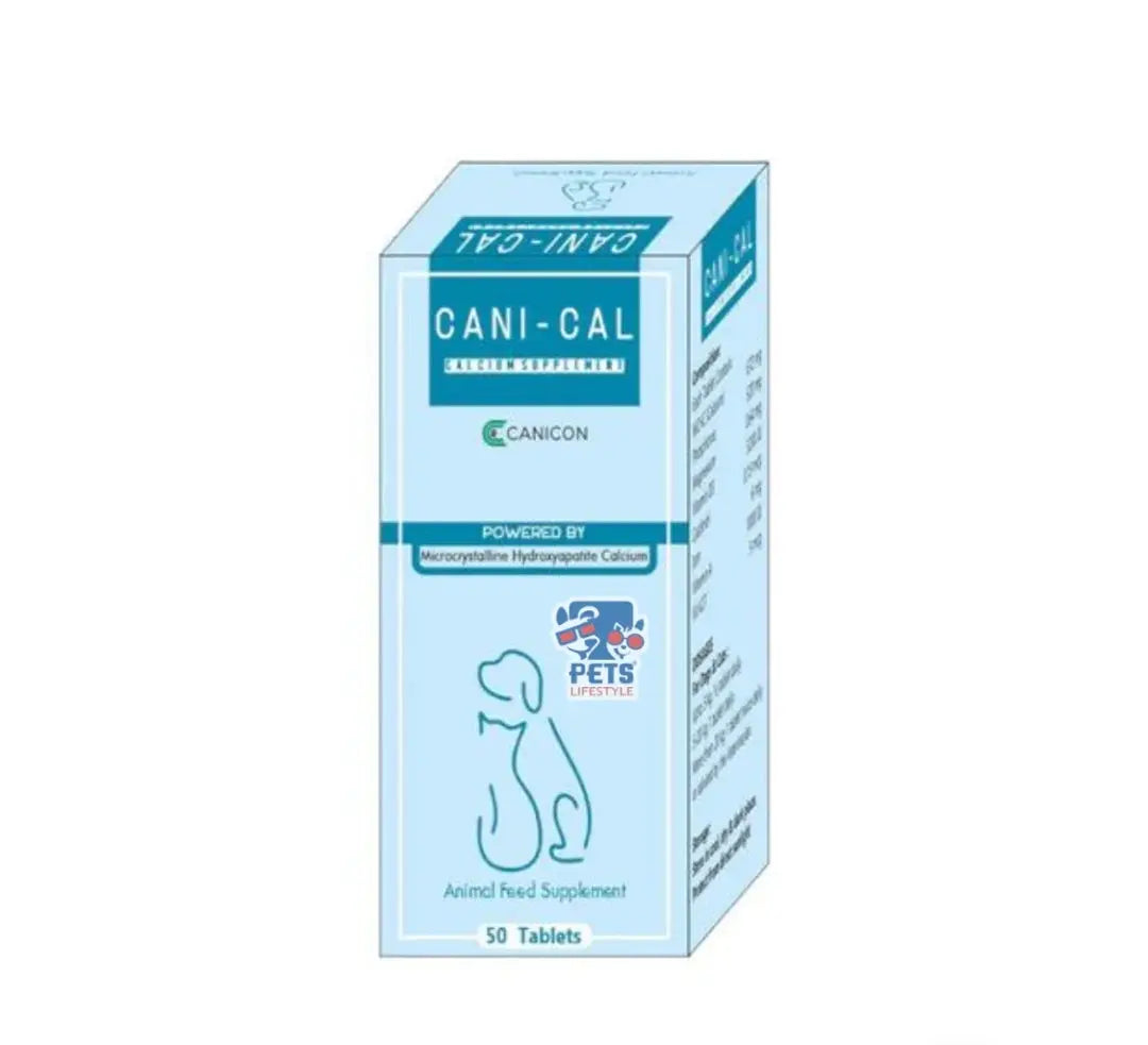 Canicon Cani-cal Tablet 50 Tabs Amanpetshop-