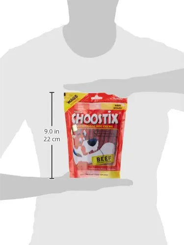 Choostix Beef Dog Treat, 450g CHOOSTIX