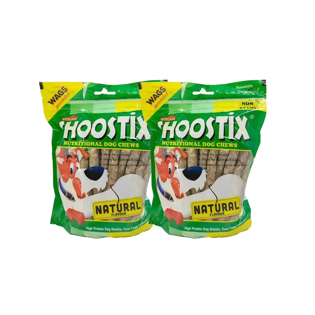 Choostix Natural Dog Treat, 450g (Pack of 2) CHOOSTIX