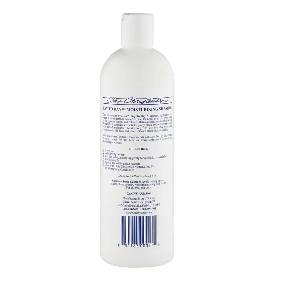 Chris Christensen Day To Day Ultra Concentrated Dog Shampoo, Makes Up To 8 Bottles, Groom Like A Professional, Moisturizing, All Coat Types, For Daily Use, 473 Milliliter Chris Christensen