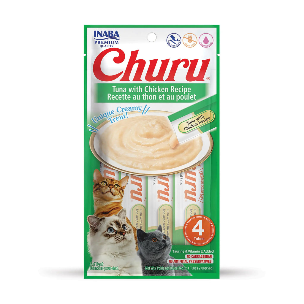 Churu Tuna with Chicken Recipe, 56G INABA
