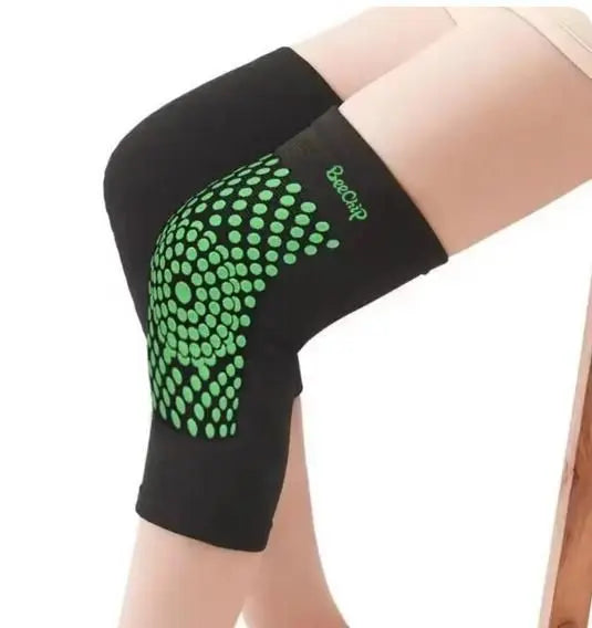 Coldproof Heating Knee Brace Elastic Knit Sport Joint Protection Knee Brace Sleeve amanpetshop