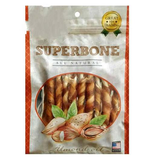 DOGSTAR Superbone Chicken Stick Dog Treat | 9 in 1 (Almond Oil, Pack of 3),Adult DOGSTAR