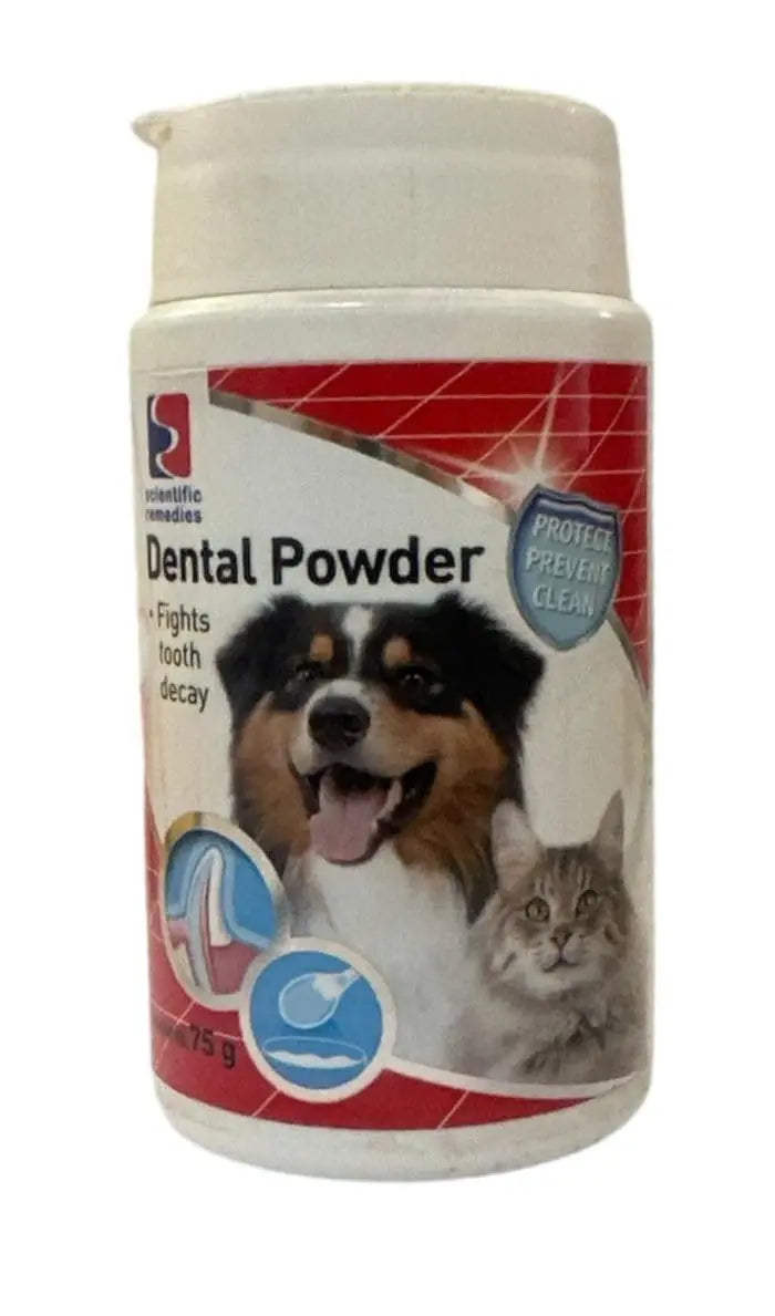 Dental Powder for Dogs and Cats, 75 gms, Fights Tooth Decay, Protects and Cleans, remove tartat & plaque ZOOOP