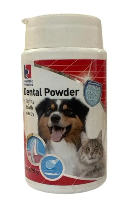 Dental Powder for Dogs and Cats, 75 gms, Fights Tooth Decay, Protects and Cleans, remove tartat & plaque ZOOOP