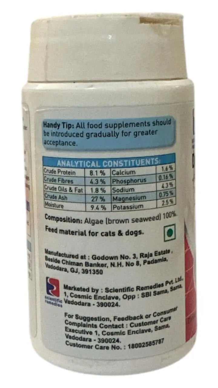 Dental Powder for Dogs and Cats, 75 gms, Fights Tooth Decay, Protects and Cleans, remove tartat & plaque ZOOOP