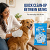 Dogs & Tiddles No-Rinse Pet Grooming Glove Wipes Pack of 10, Disposable Deodorizing Bath and Cleaning Wipes for Dogs and Cats Dogs & Tiddles
