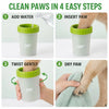 Dogs & Tiddles Paw Cleaner for Dogs Small, Dog Paw Cleaner Cup with Soft Silicone Bristles, Portable Muddy Paw Washer for Puppies and Cats Dogs & Tiddles