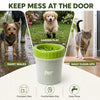 Dogs & Tiddles Paw Cleaner for Dogs Small, Dog Paw Cleaner Cup with Soft Silicone Bristles, Portable Muddy Paw Washer for Puppies and Cats Dogs & Tiddles