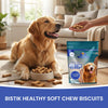 Dr.Pets Bistik Dog Food Treat - Dog Biscuits for Adult Dog & Puppy, Gluten Free Healthy Treats with Fresh & Natural Ingredients, Milk Chicken & Chicken Lever Flavor 900g Each (Combo Pack) Dr.Pets
