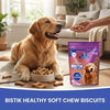 Dr.Pets Bistik Dog Food Treat - Dog Biscuits for Adult Dog & Puppy, Gluten Free Healthy Treats with Fresh & Natural Ingredients, Mix Flavor 900g Pack of 1 Dr.Pets