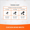Dr.Pets Chicken Bone Broth for Dogs & Cats, Dog Food Meal Topper, Human Grade Preservative Free, Dog Treats for All Life Stages, Natural Supplements, Pack of 3 (100 ML) Dr.Pets