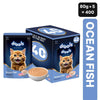 Drools Adult Cat Wet Mousse 80g Pack of 5, Total 400g | Ocean Fish Flavour | Rich in Protein, Hydrating & Easy to Digest | Essential Vitamins & Antioxidants Drools