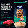 Drools Adult Cat Wet Mousse 80g Pack of 5, Total 400g | Tuna Flavour | Rich in Protein | Promotes Hydration & Easy to Digest | Packed with Essential Vitamins & Antioxidants Drools