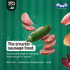 Drools Adult & Puppy Sausage for Dog, 450g | Real Fish Flavour | High Protein | Treat & Food Topper | Grain Free | Best for Training & Bonding | No Preservatives Drools
