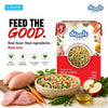 Drools Dog Fresh Food Tetra Pak Real Chicken & Turkey, for Adult & Puppy, 350g | High Protein, 90% Real Meat | No Preservatives | Retains Freshness & Flavours | Ready to Serve | One Pack Per Meal Drools