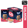 Drools Kitten Wet Mousse 80g Pack of 5, Total 400g | Salmon Flavour | Rich in Protein | Promotes Hydration & Easy to Digest | Packed with Essential Vitamins & Antioxidants Drools