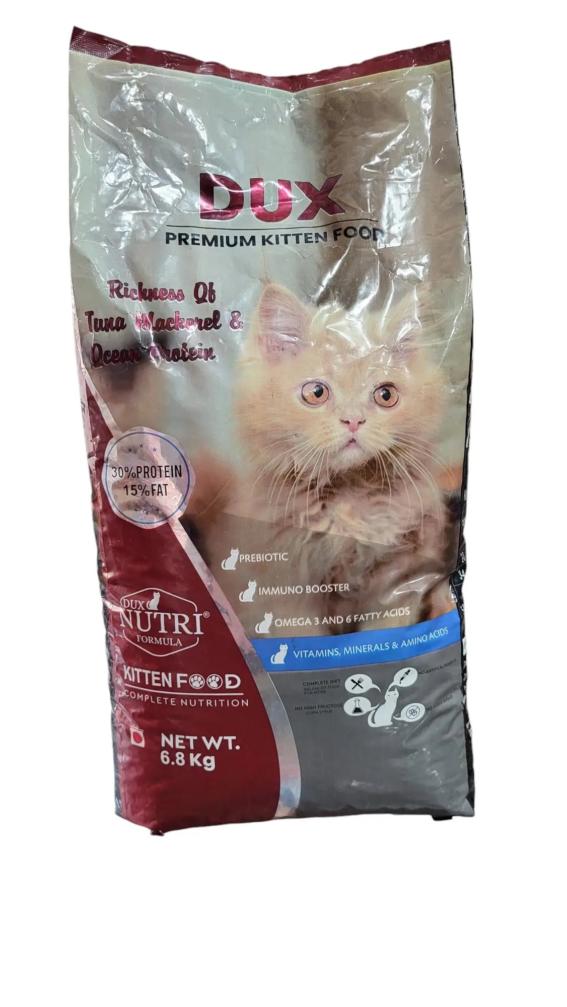 Dux Kitten Cat Food Chicken Food 6.8kg Amanpetshop-