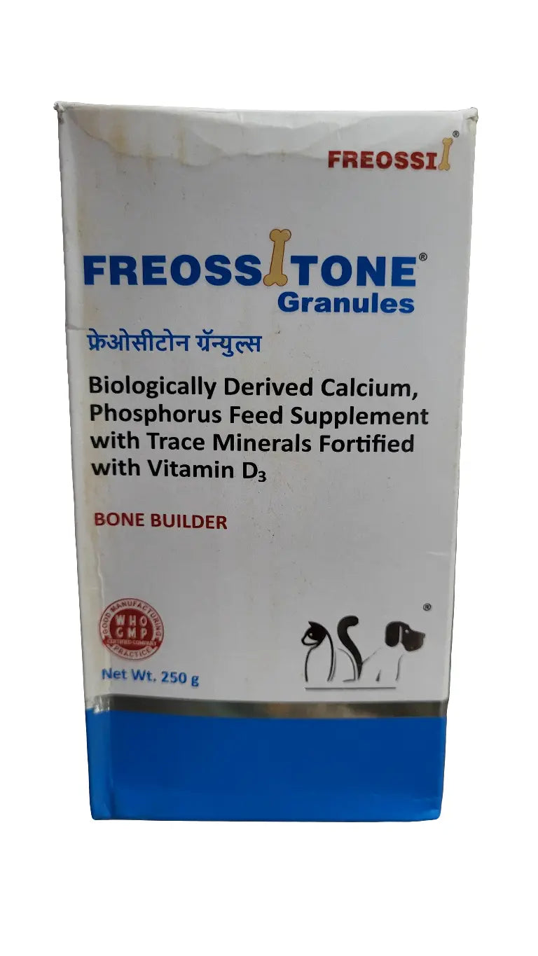 FREOSSITONE GRANULES BONE BUILDER 250G Amanpetshop