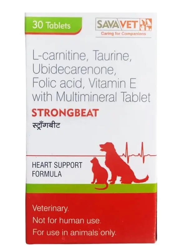 Fifozone Heart Supplement Strongbeat 30 Tablets for Dogs by Fifozone Fifozone