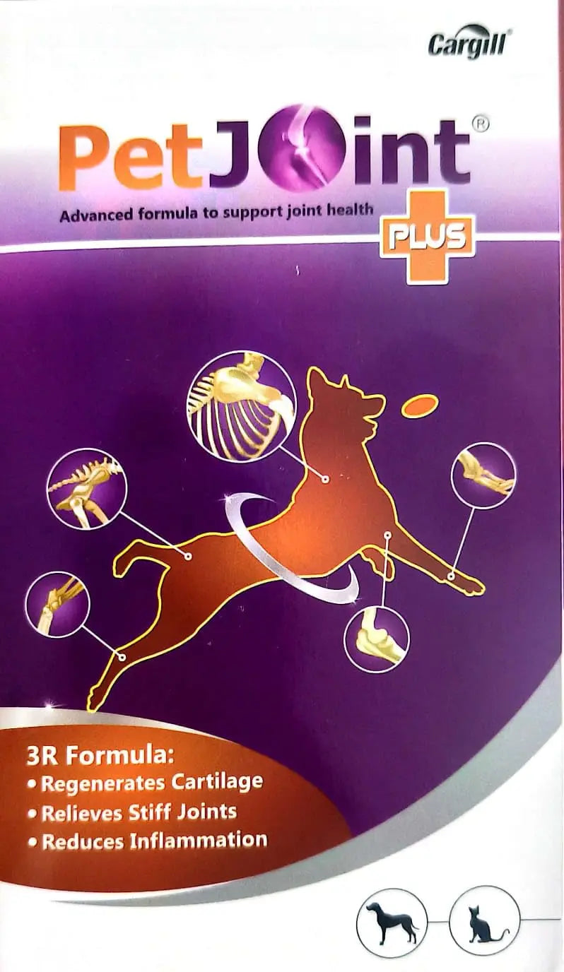 Fifozone Petcare Petjoint Plus Advanced Formula to Support Joint Health 60 Tab for Dogs&Cats Fifozone
