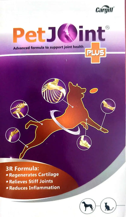 Fifozone Petcare Petjoint Plus Advanced Formula to Support Joint Health 60 Tab for Dogs&Cats Fifozone