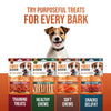 FirstBark Dog Treats for Adult Dog & Puppy – Snack Delights, Soft Chews & Training Chicken Jerky for Dogs, Small Dogs & Shih Tzu | Dog Snacks & Puppy Treats –Assorted (70g) x3 First Bark