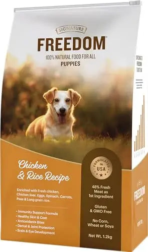 Freedom Chicken & Rice Puppy Dry Food - 1.2 kg DROOLS FREEDOM