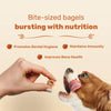 HUFT Bagel Bites Made with Real Chicken & Cheese Dog Treats for Adult Dogs & Puppies | Rich in Protein | Gluten-Free, No Artificial Flavours | Promotes Dental Hygiene & Bone Health | 140 gm Heads Up For Tails