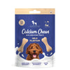HUFT Calcium Chews Bite-Sized Bone Treats for Dogs - Milk Flavour | Dog Snacks & Training Treats for Puppies & Adult Dogs | Ideal for Shih Tzu Puppies, Small Dogs, and Puppy Training | 200gm Heads Up For Tails