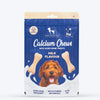 HUFT Calcium Chews Bite-Sized Bone Treats for Dogs - Milk Flavour | Dog Snacks & Training Treats for Puppies & Adult Dogs | Ideal for Shih Tzu Puppies, Small Dogs, and Puppy Training | 200gm Heads Up For Tails