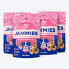 HUFT Jammies - Chicken Filled with Strawberry Jam Dog Treats - 100g | Dog Treats for Puppy & Adult | Training Treats for Small Dogs | Tasty & Healthy Pet Snacks Heads Up For Tails