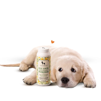 HUFT Pee Lock Super Absorbent Powder – 150 gm | Fast-Acting Urine Solidifier for Easy Pet Clean-Up | Controls Odor, Prevents Spills & Improves Home Hygiene | Ideal for Travel & Training Needs Heads Up For Tails
