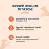 HUFT Sara's Boosters Bone & Joint Mobility Dog Supplement - 300gm | Bone Strength & Gut Health | Promotes Flexibility | Multi-Nutrients | Healthy & Everyday Supplement | All Life Stages | All Breeds Heads Up For Tails