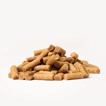 HUFT Yum Nums Soft & Chewy Sticks - Egg & Cheese with Chicken | Healthy Dog Treats | High-Protein, Gluten & Grain-Free | No Artificial Colors, Salt & Sugar-Free - 75gm Heads Up For Tails
