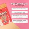 HUFT Yum Nums Soft & Chewy Sticks - Real Chicken | Dog Training Treats | Healthy Dog Snacks | Dog Treats for Puppies & Adults | Pet Chews & Tasty Rewards - 75gm Heads Up For Tails