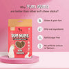 HUFT Yum Nums Soft & Chewy Sticks - Real Chicken | Dog Training Treats | Healthy Dog Snacks | Dog Treats for Puppies & Adults | Pet Chews & Tasty Rewards - 75gm Heads Up For Tails