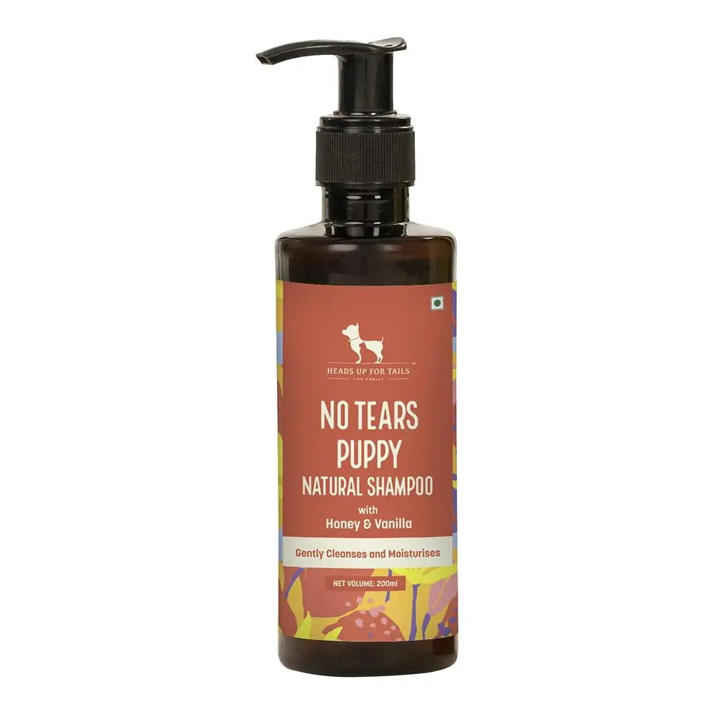 Heads UP for Tails Natural Shampoo (Shampoo for Puppy and Kitten, 200 ml) Heads Up For Tails