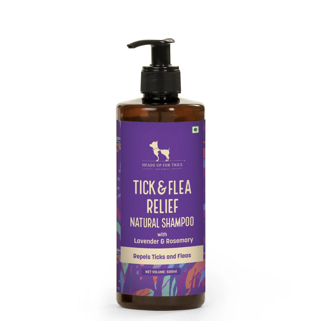 Heads UP for Tails Natural Shampoo (Tick & Flea Repellent Shampoo, 500 ml) Heads Up For Tails
