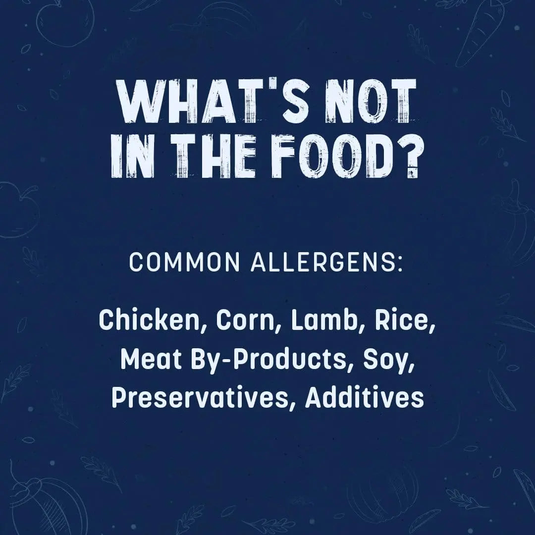 Heads Up For Tails All Life Stages Huft Sara's Wholesome Natural Wet Dog Food With Added Vitamins&Minerals|Gluten Free|Vet Approved Recipies|Hypoallergenic Diet Duck&Quinoa Dog Wet Food-300Gm Heads Up For Tails