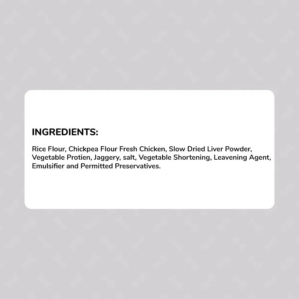 Heads Up For Tails Dog Biscuits Non Veg (Gluten Free Chicken 320 GMS Each) - Pack of 2 - All Life Stages Heads Up For Tails