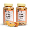 Heads Up For Tails Dog Biscuits Veg - Puppy Treats Cookies (320 Gm Each, Pumpkin And Carrots) - Pack Of 2 Heads Up For Tails