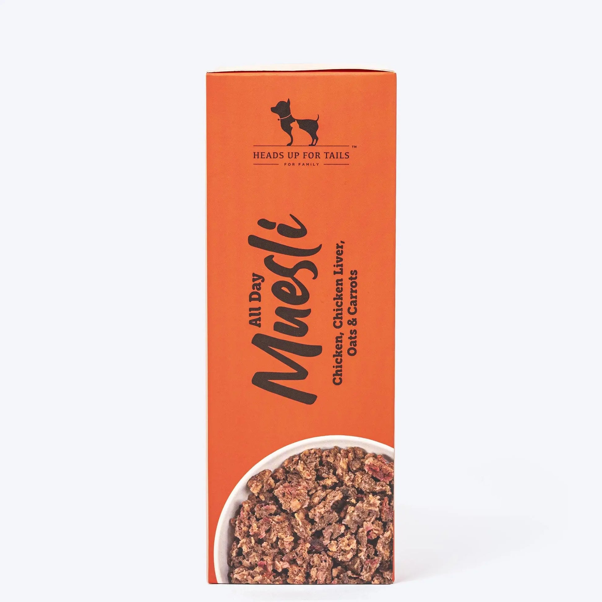 Heads Up For Tails Huft All Day Muesli Chicken Wholesome&Nutritious Dog Treats-250 Gm,Carrots&Beetroot(Pack Of 1) Heads Up For Tails