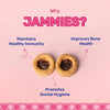 Heads Up For Tails Jammies Dog Treats - Real Chicken - 100G, All Life Stages, Stick Heads Up For Tails