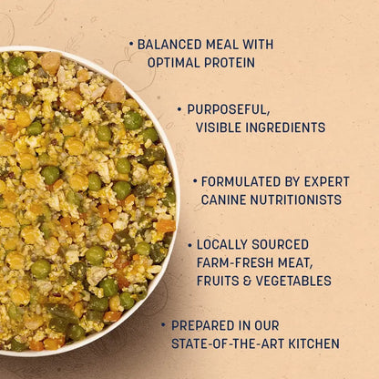 Heads Up For Tails Sara's Wholesome Dog Wet Food (Classic Paneer & Egg - 300Gm) - All Life Stages Heads Up For Tails