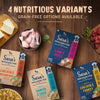 Heads Up For Tails Sara's Wholesome Food - Grain-Free Chicken and Turkey Dog Food | Human Grade Ingredients | Gluten Free | Balanced Meal | Suitable for Adults & Puppies - 100 gm Heads Up For Tails
