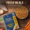 Heads Up For Tails Sara's Wholesome Food - Grain-Free Chicken and Turkey Dog Food | Human Grade Ingredients | Gluten Free | Balanced Meal | Suitable for Adults & Puppies - 100 gm Heads Up For Tails